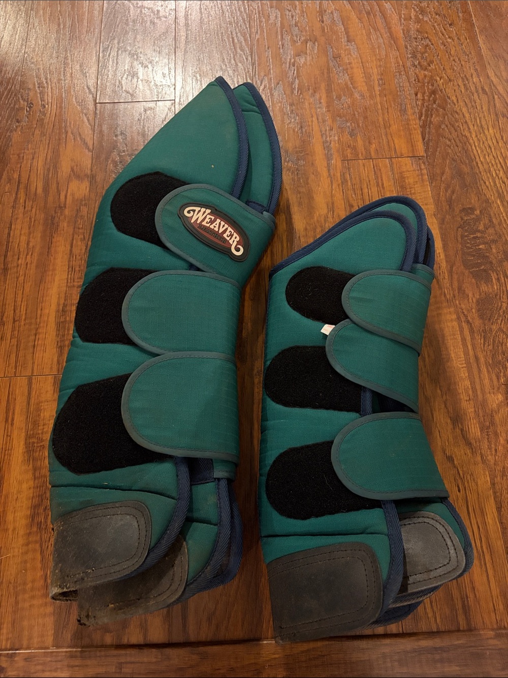 Weavers Teal Protective Horse Boots - Pair